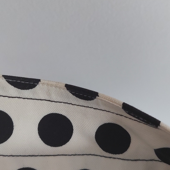 Talbots Petites White and Black Polka Dot Silk Blend Blazer Size 4P - Picture 12 of 16